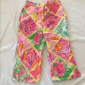 Vintage Lilly Pulitzer Kid’s Cropped Pants